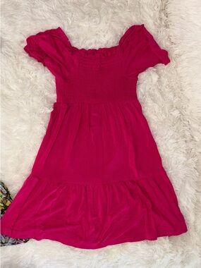 Dreamiere smocked twirl dress